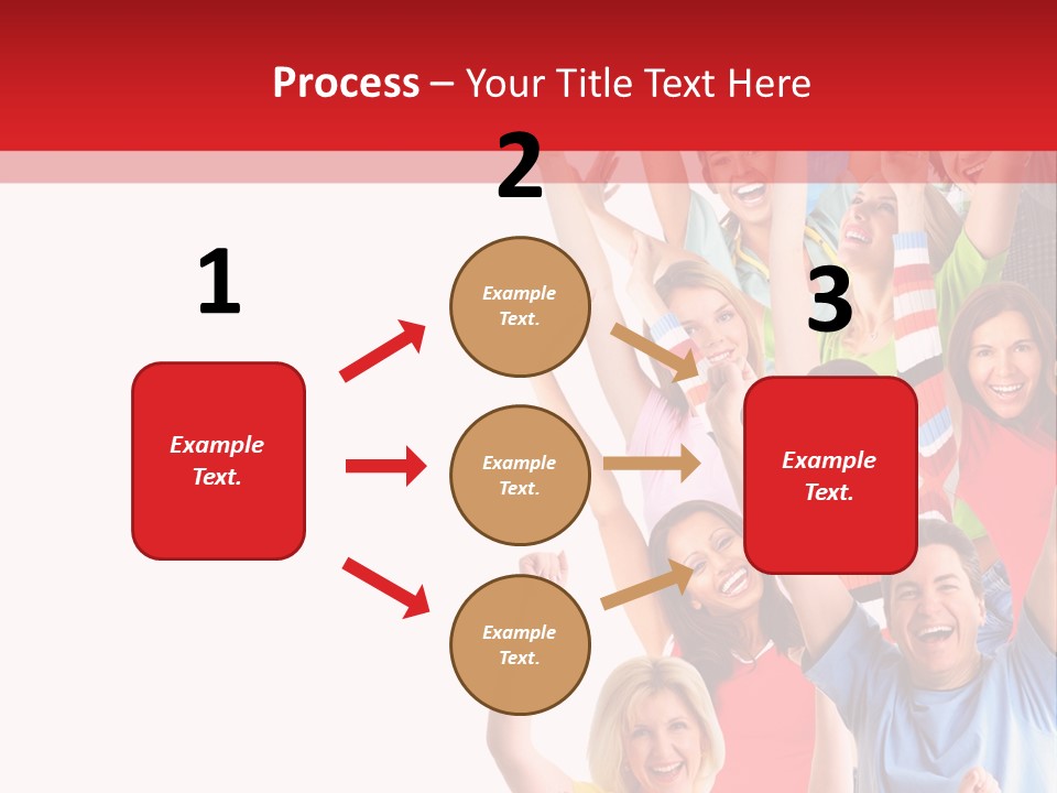 Smiling Message Fashion PowerPoint Template