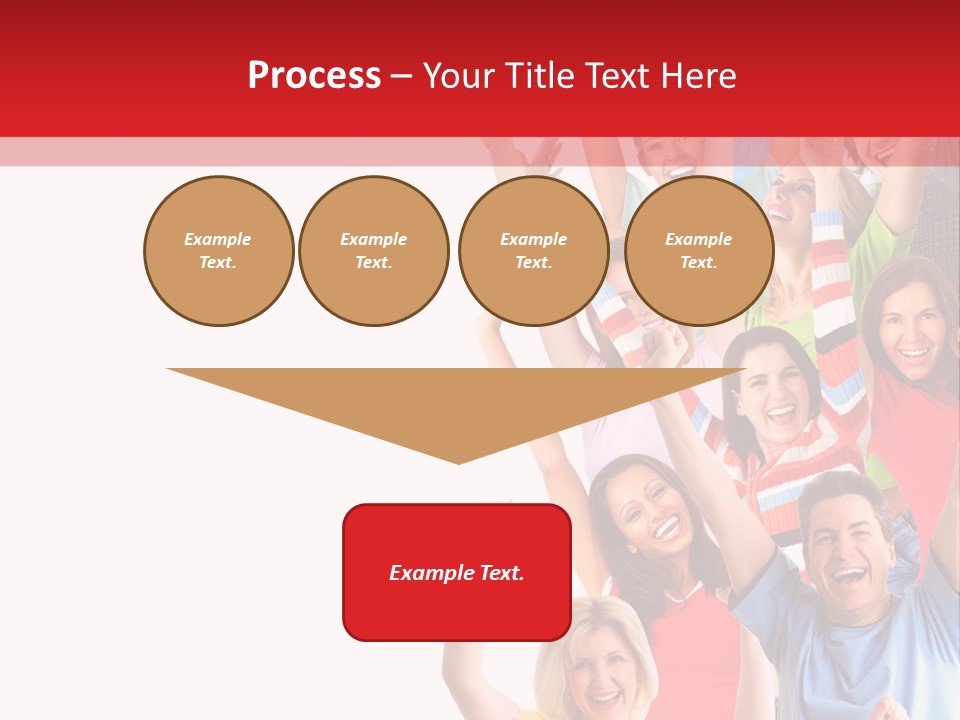 Smiling Message Fashion PowerPoint Template