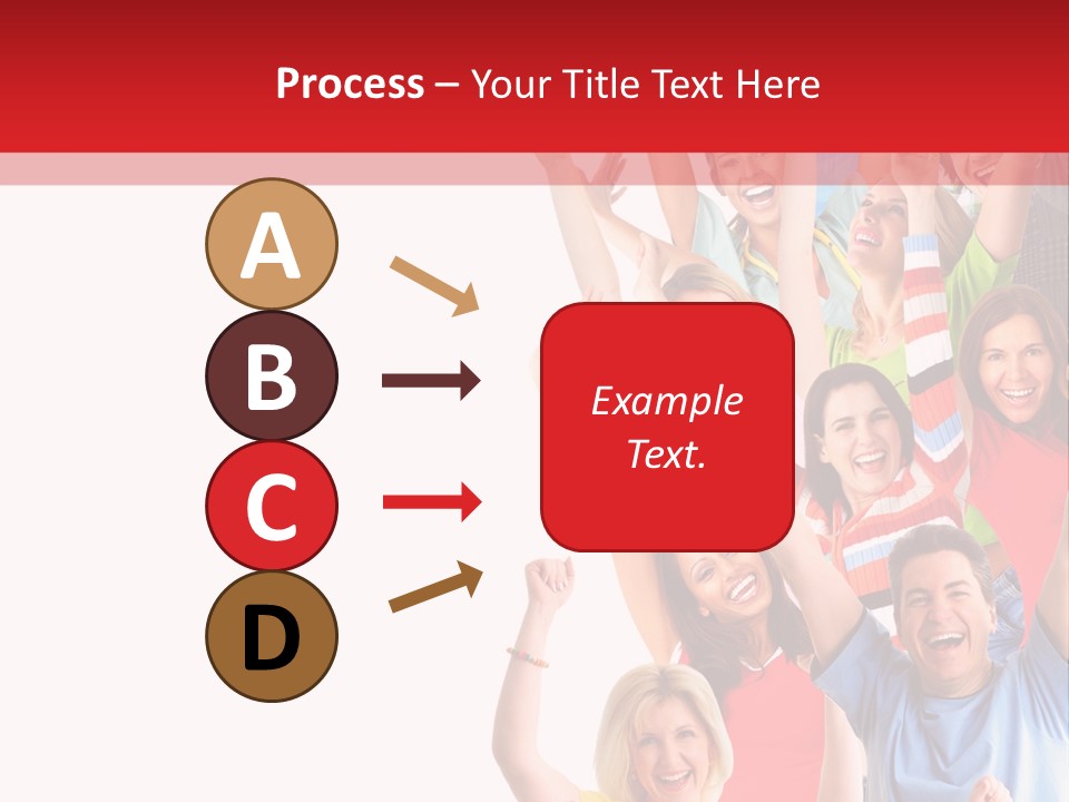 Smiling Message Fashion PowerPoint Template