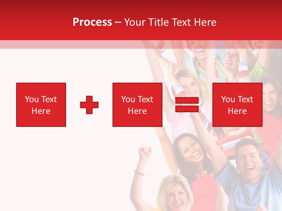 Smiling Message Fashion PowerPoint Template