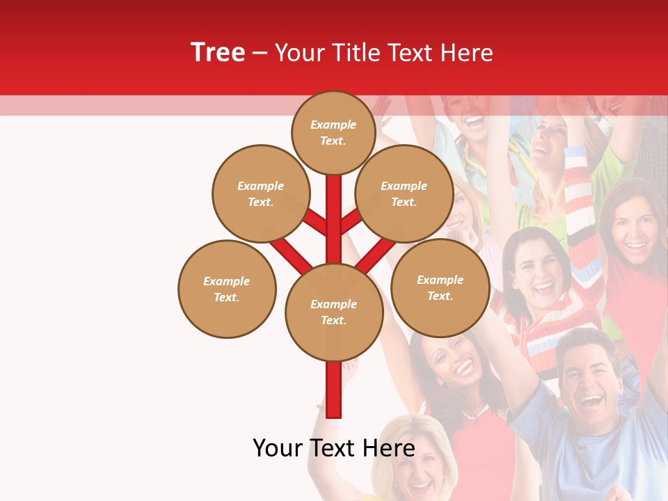 Smiling Message Fashion PowerPoint Template