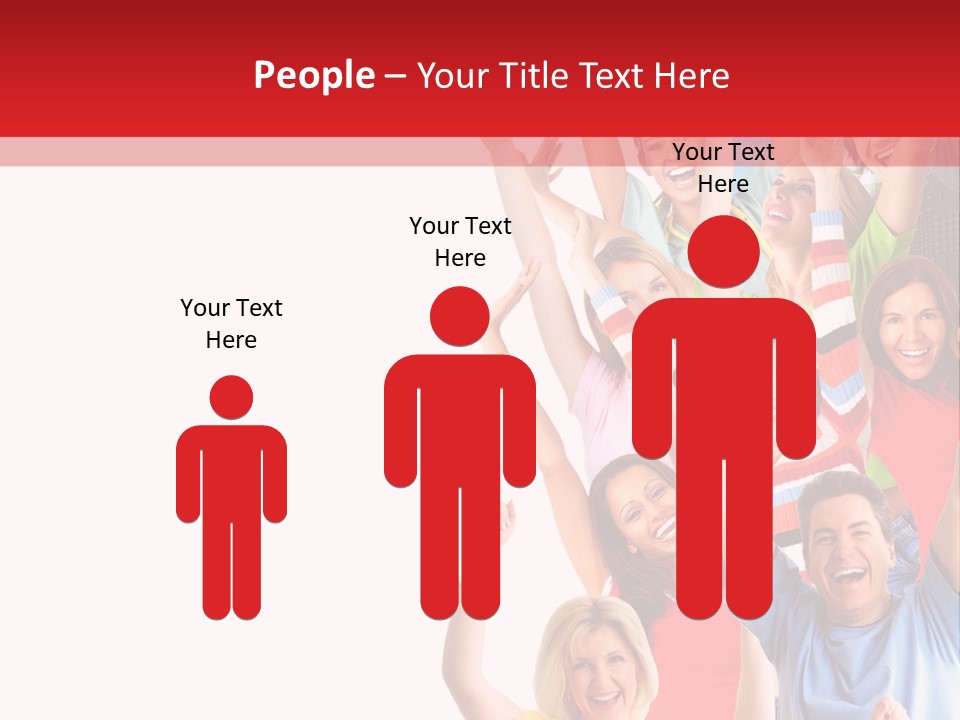 Smiling Message Fashion PowerPoint Template