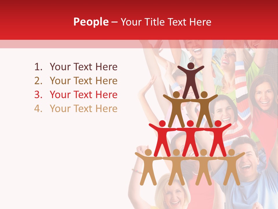 Smiling Message Fashion PowerPoint Template