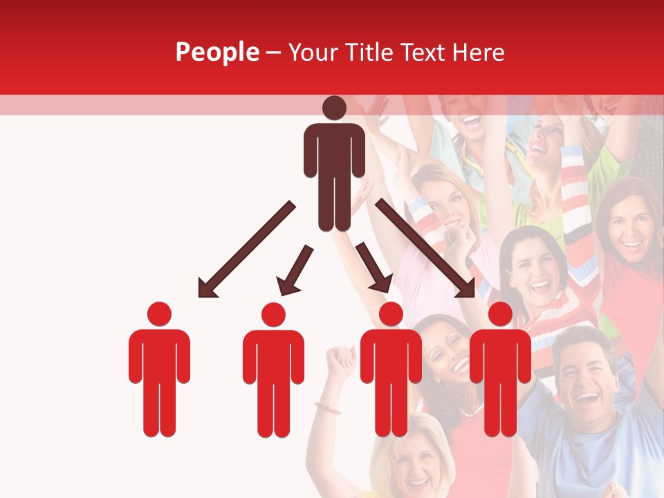 Smiling Message Fashion PowerPoint Template