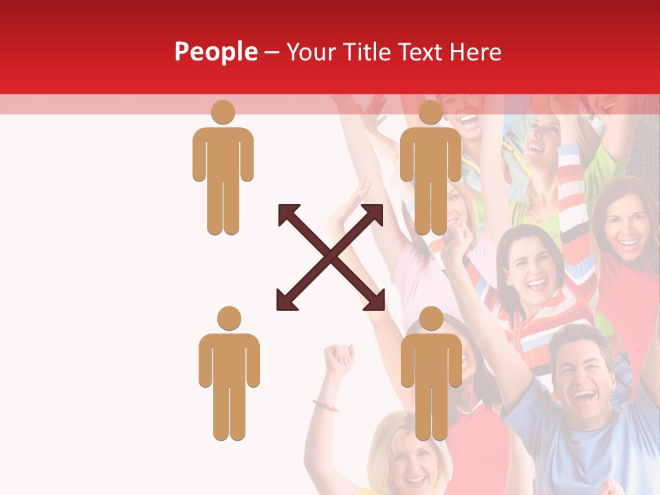 Smiling Message Fashion PowerPoint Template