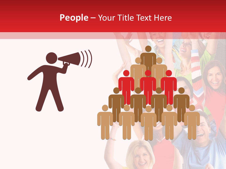 Smiling Message Fashion PowerPoint Template