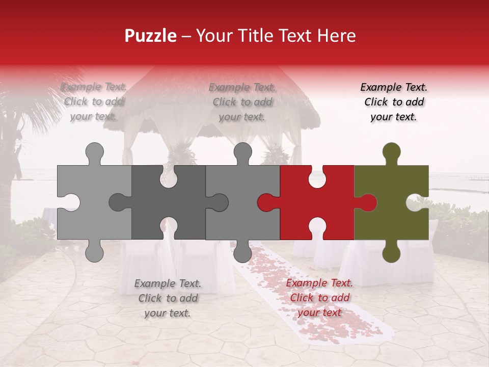 Caribbean Island Seaside PowerPoint Template