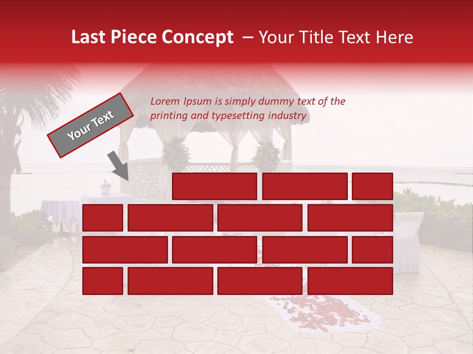 Caribbean Island Seaside PowerPoint Template