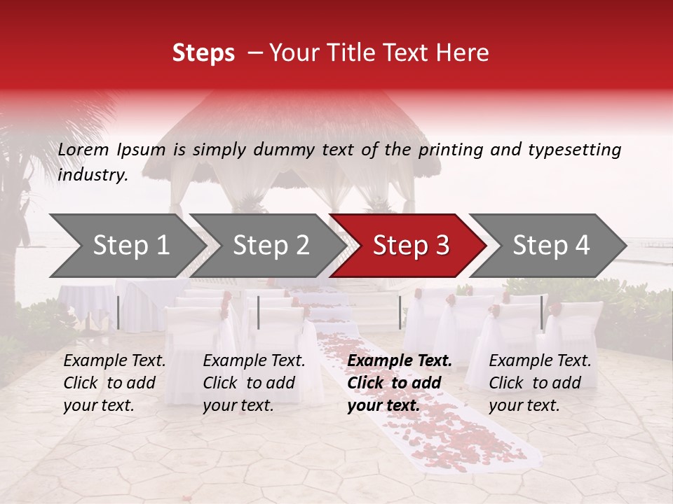 Caribbean Island Seaside PowerPoint Template