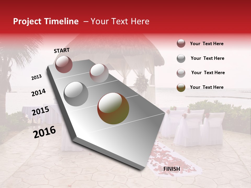 Caribbean Island Seaside PowerPoint Template