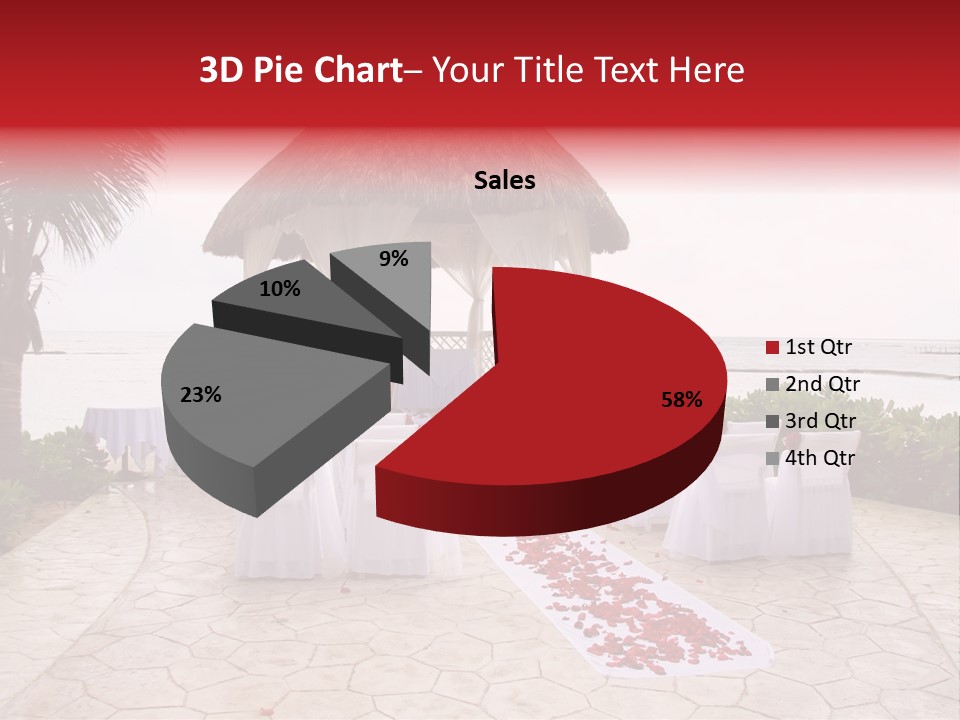 Caribbean Island Seaside PowerPoint Template
