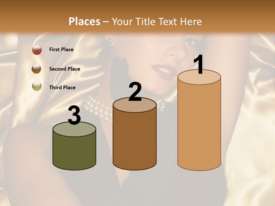 Black Blond Vintage PowerPoint Template