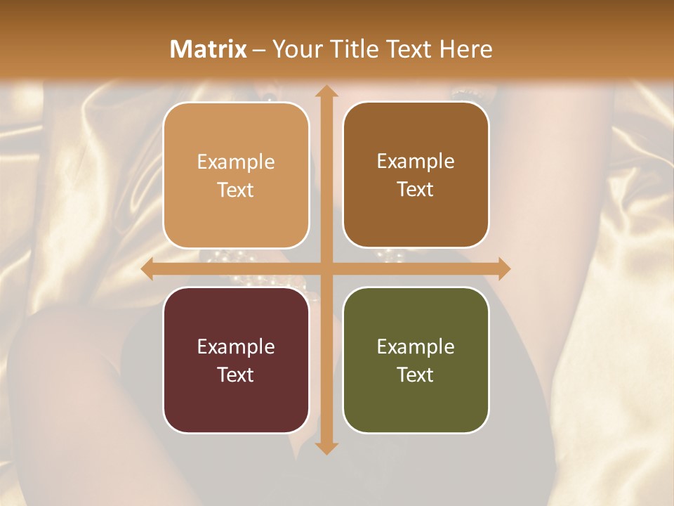 Black Blond Vintage PowerPoint Template