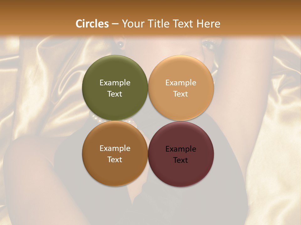 Black Blond Vintage PowerPoint Template