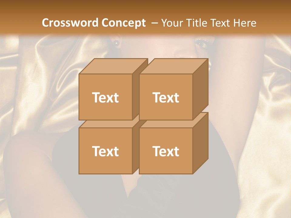 Black Blond Vintage PowerPoint Template