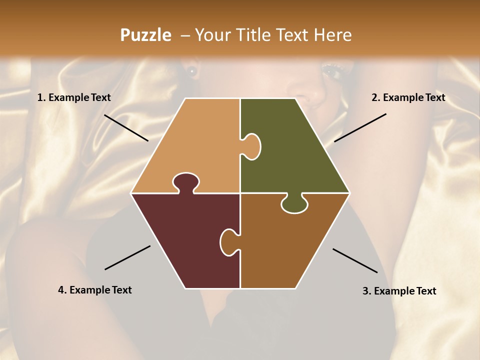 Black Blond Vintage PowerPoint Template