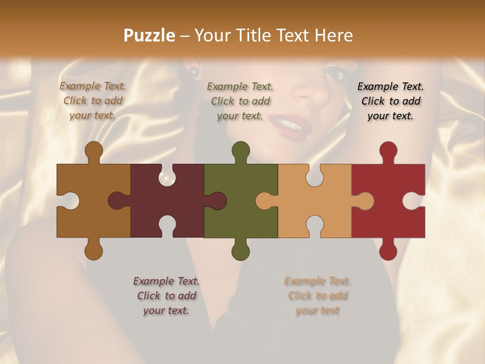 Black Blond Vintage PowerPoint Template