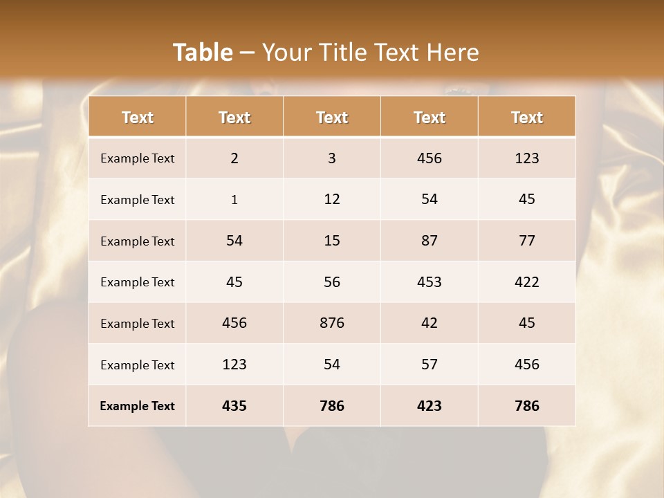 Black Blond Vintage PowerPoint Template