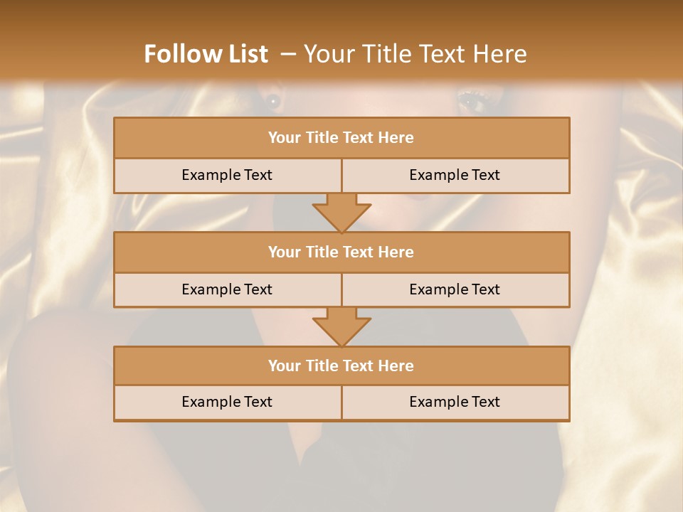 Black Blond Vintage PowerPoint Template