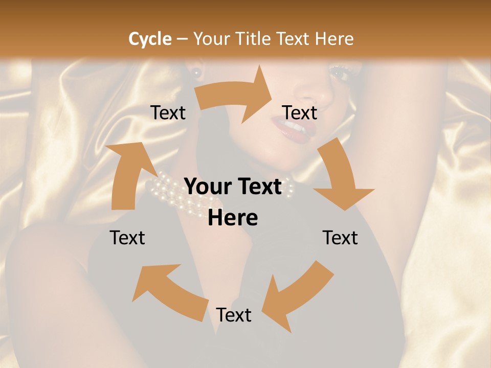 Black Blond Vintage PowerPoint Template