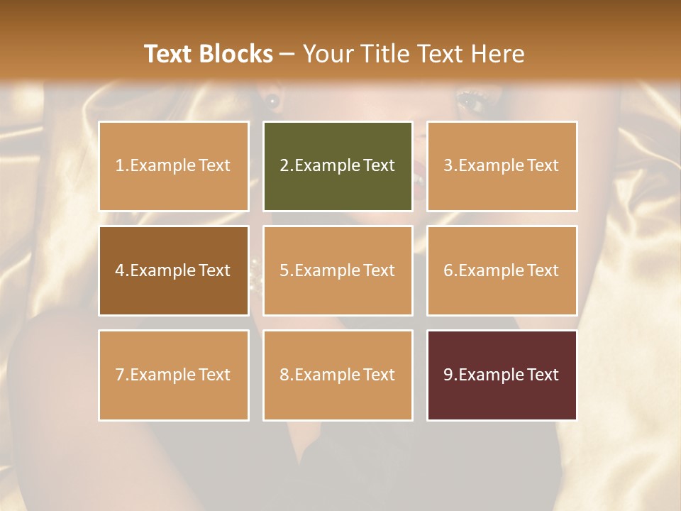 Black Blond Vintage PowerPoint Template