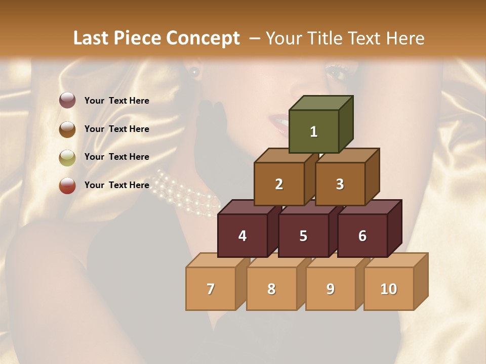 Black Blond Vintage PowerPoint Template