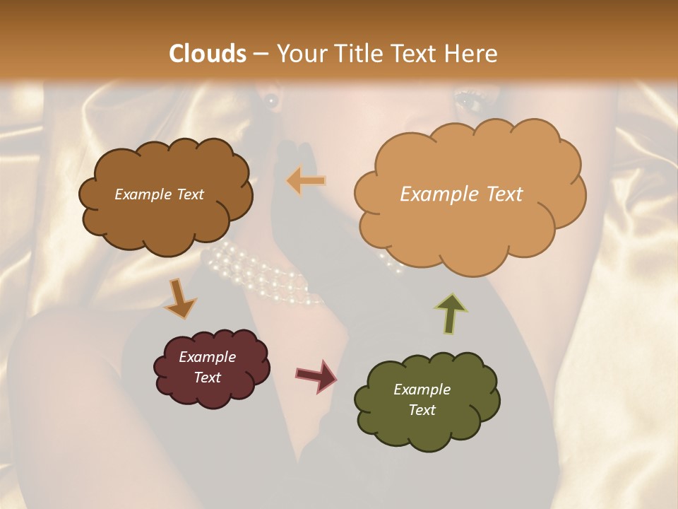 Black Blond Vintage PowerPoint Template