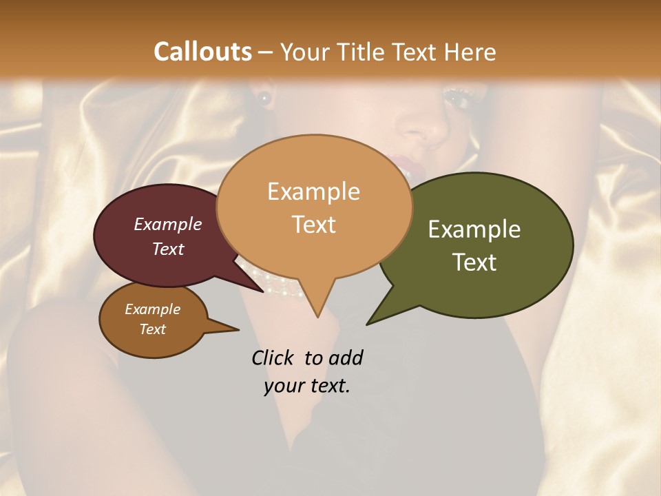 Black Blond Vintage PowerPoint Template