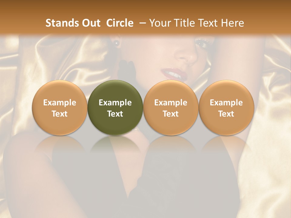 Black Blond Vintage PowerPoint Template