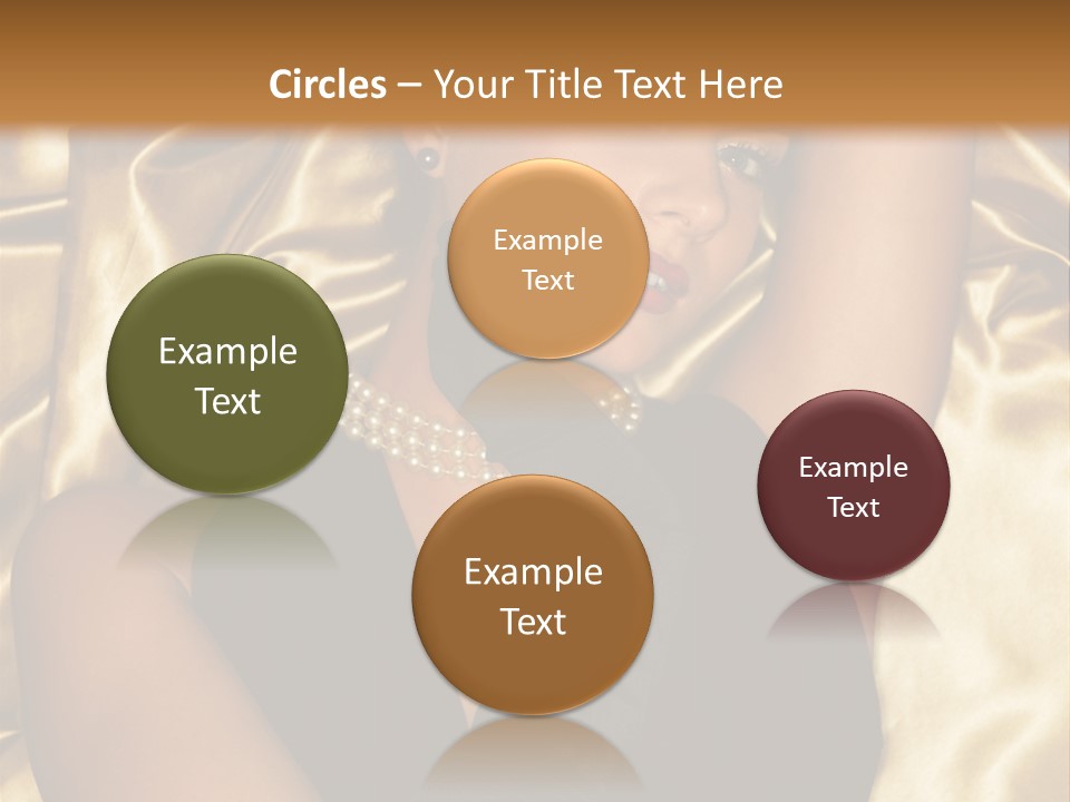 Black Blond Vintage PowerPoint Template