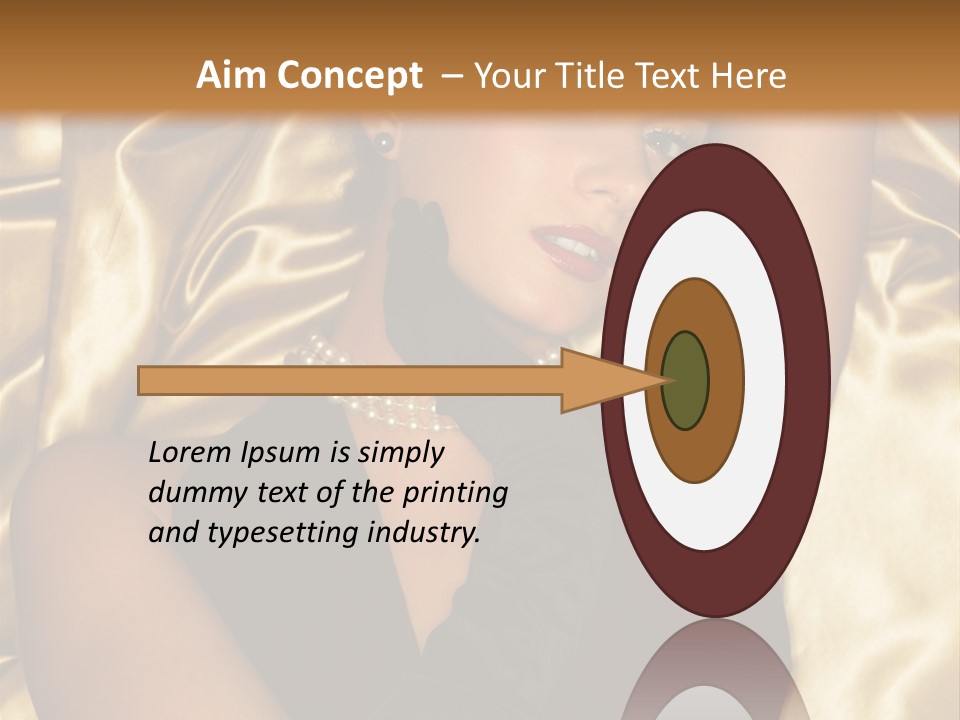 Black Blond Vintage PowerPoint Template