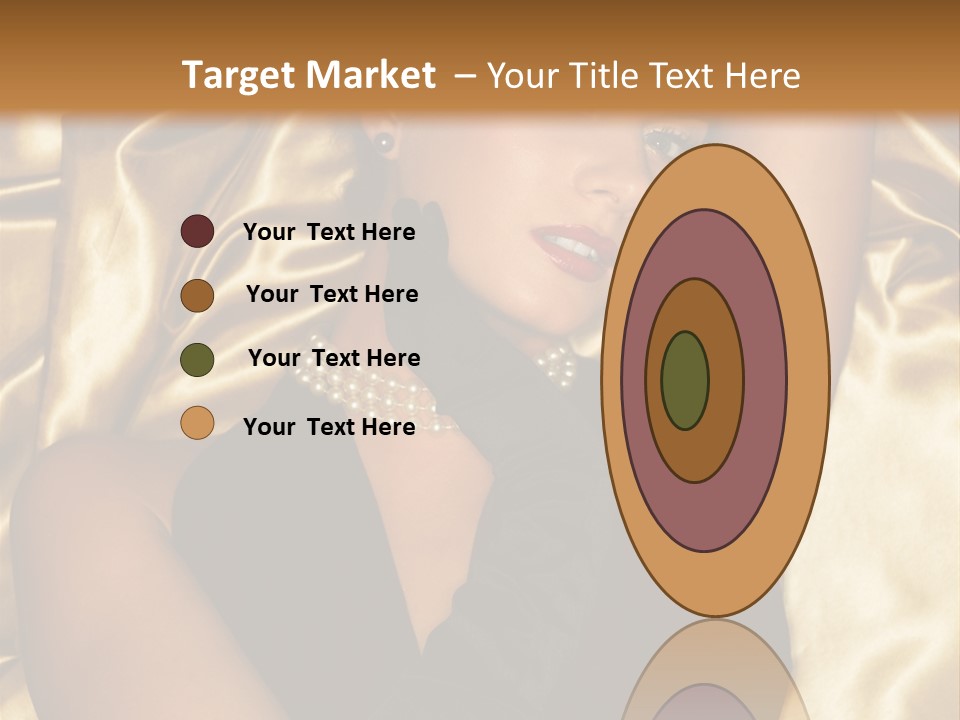 Black Blond Vintage PowerPoint Template