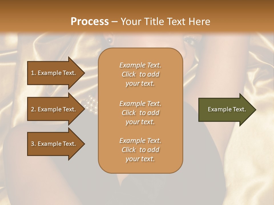Black Blond Vintage PowerPoint Template