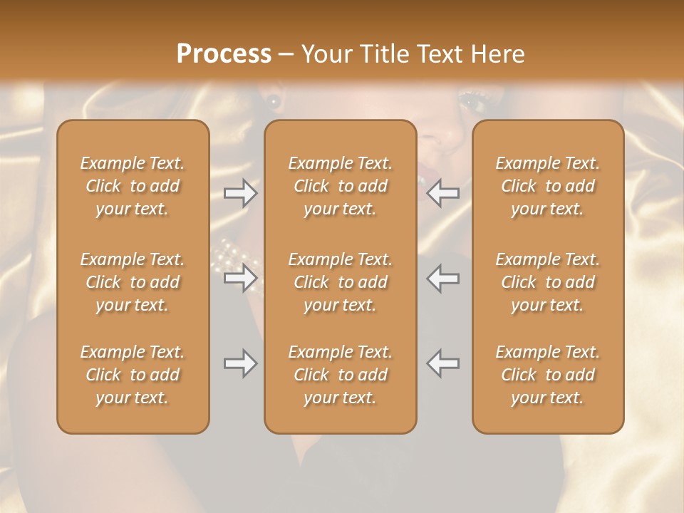 Black Blond Vintage PowerPoint Template