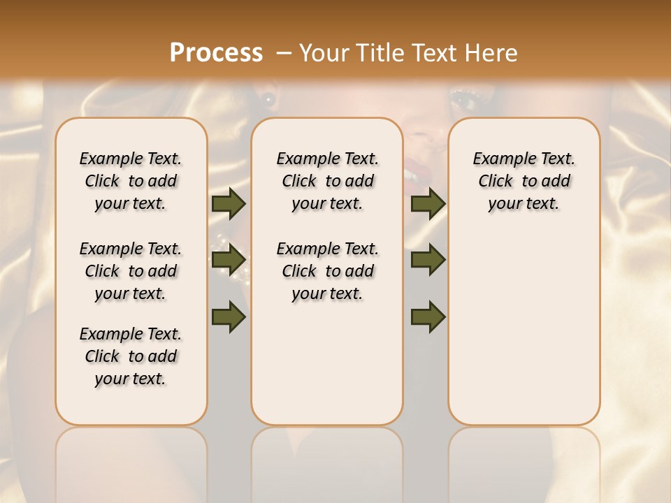 Black Blond Vintage PowerPoint Template