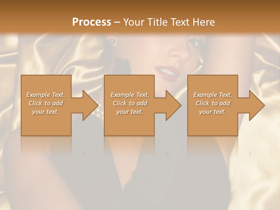 Black Blond Vintage PowerPoint Template