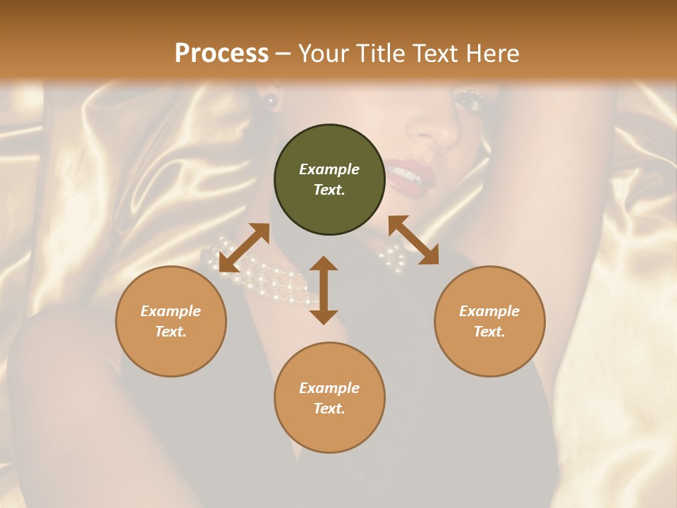 Black Blond Vintage PowerPoint Template