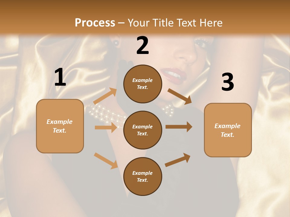 Black Blond Vintage PowerPoint Template