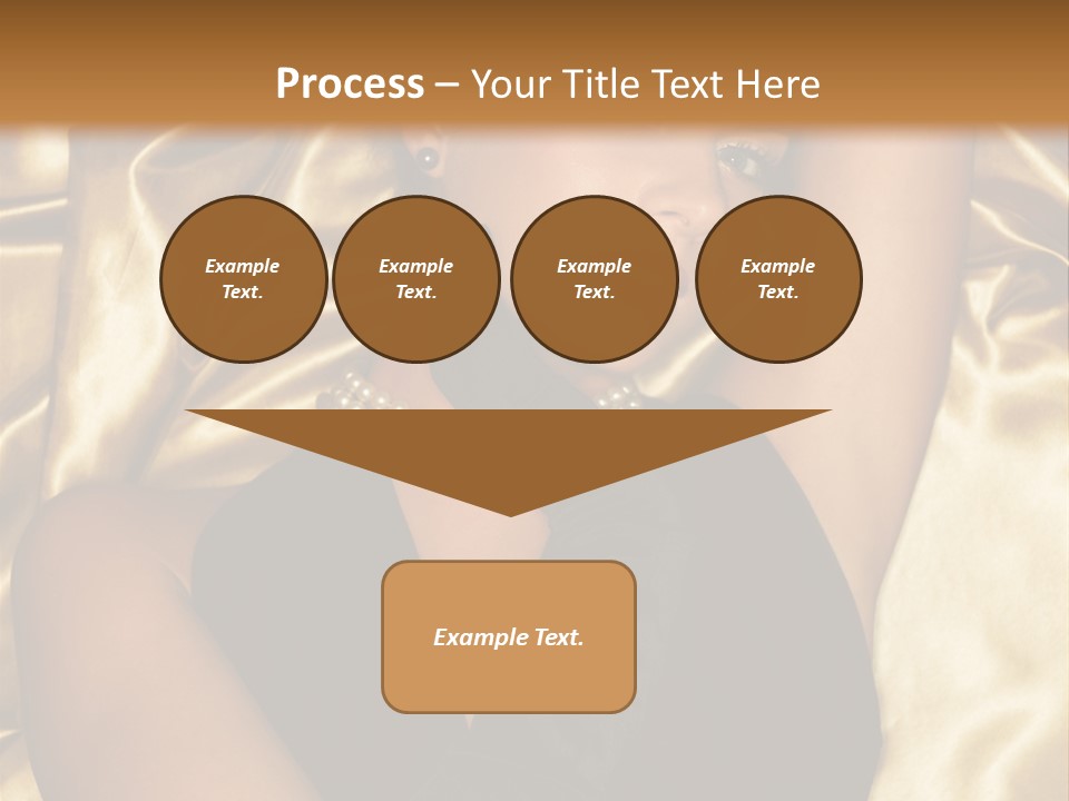 Black Blond Vintage PowerPoint Template