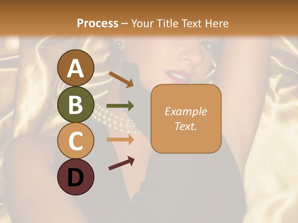 Black Blond Vintage PowerPoint Template