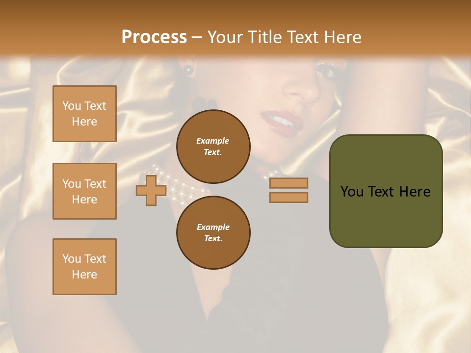 Black Blond Vintage PowerPoint Template