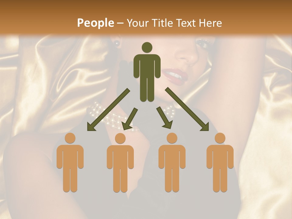 Black Blond Vintage PowerPoint Template