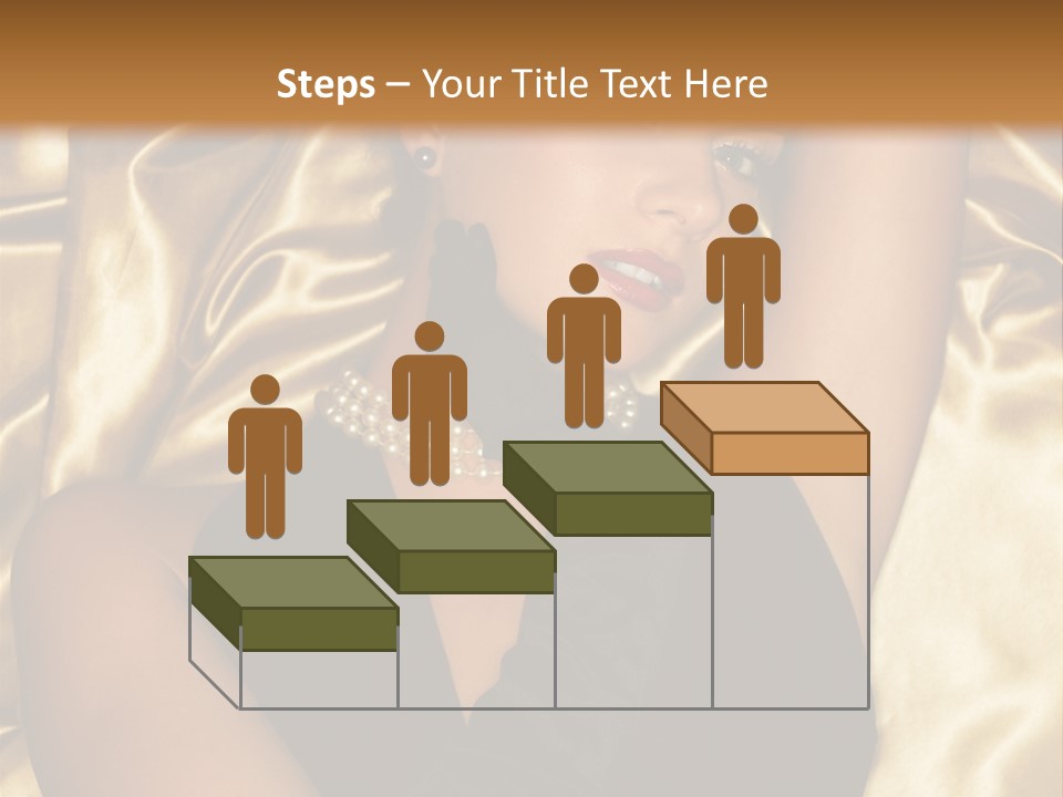 Black Blond Vintage PowerPoint Template