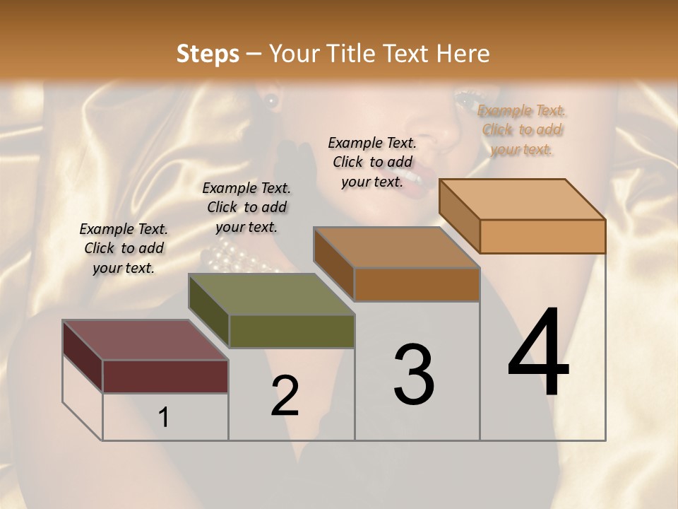 Black Blond Vintage PowerPoint Template