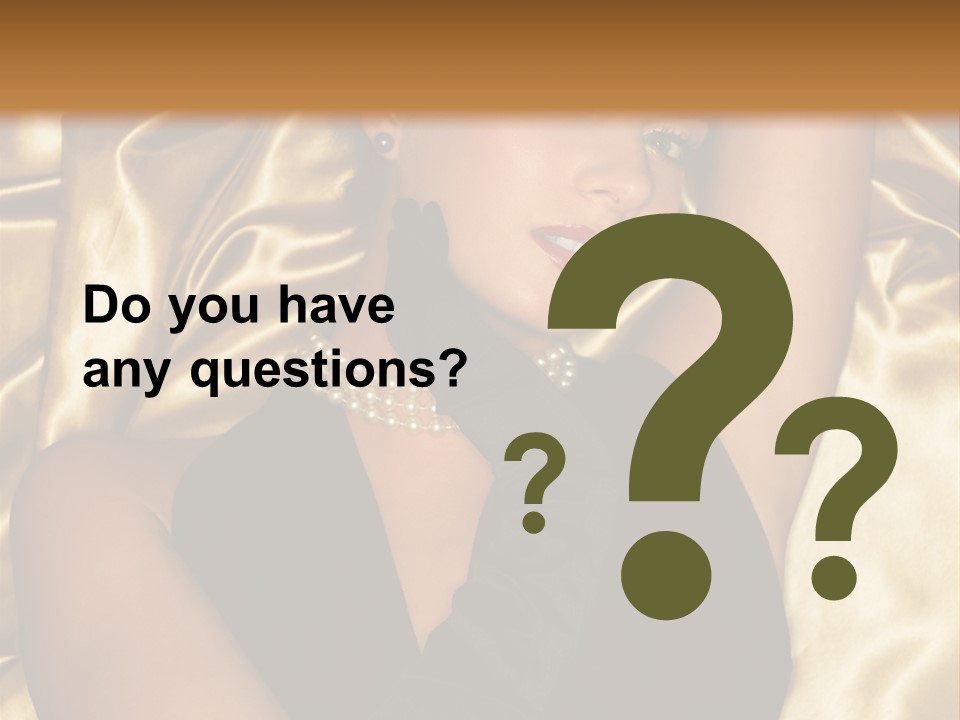 Black Blond Vintage PowerPoint Template