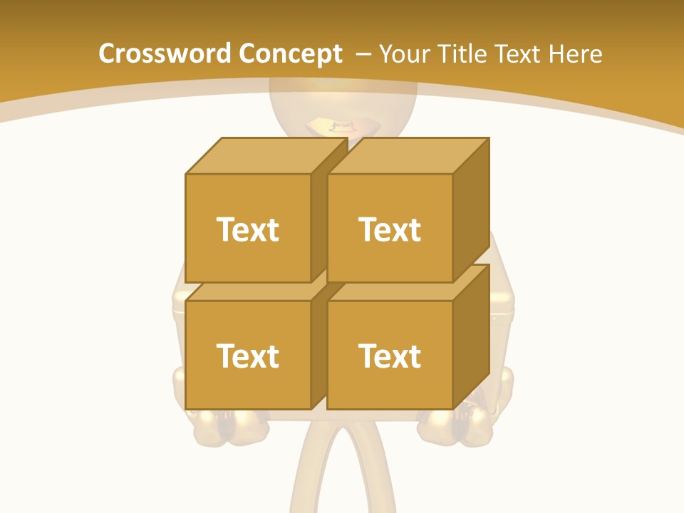 Person Presentation Illustration PowerPoint Template