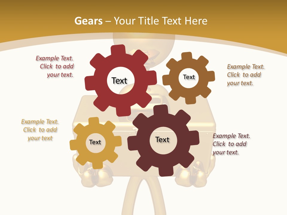 Person Presentation Illustration PowerPoint Template