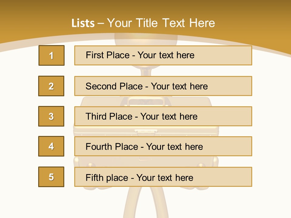 Person Presentation Illustration PowerPoint Template