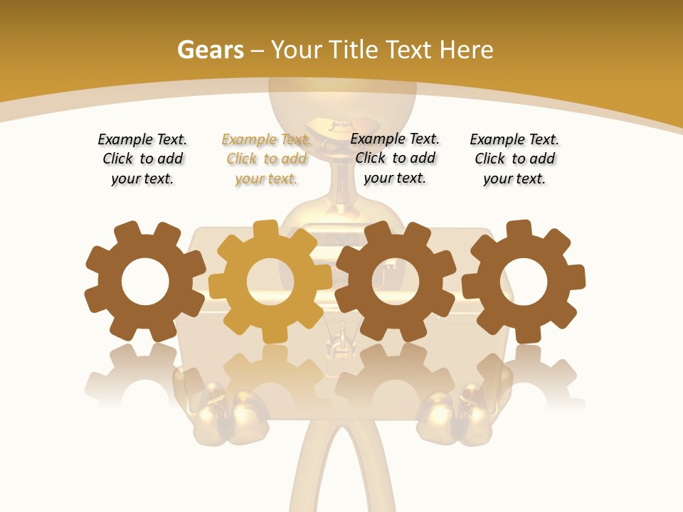 Person Presentation Illustration PowerPoint Template