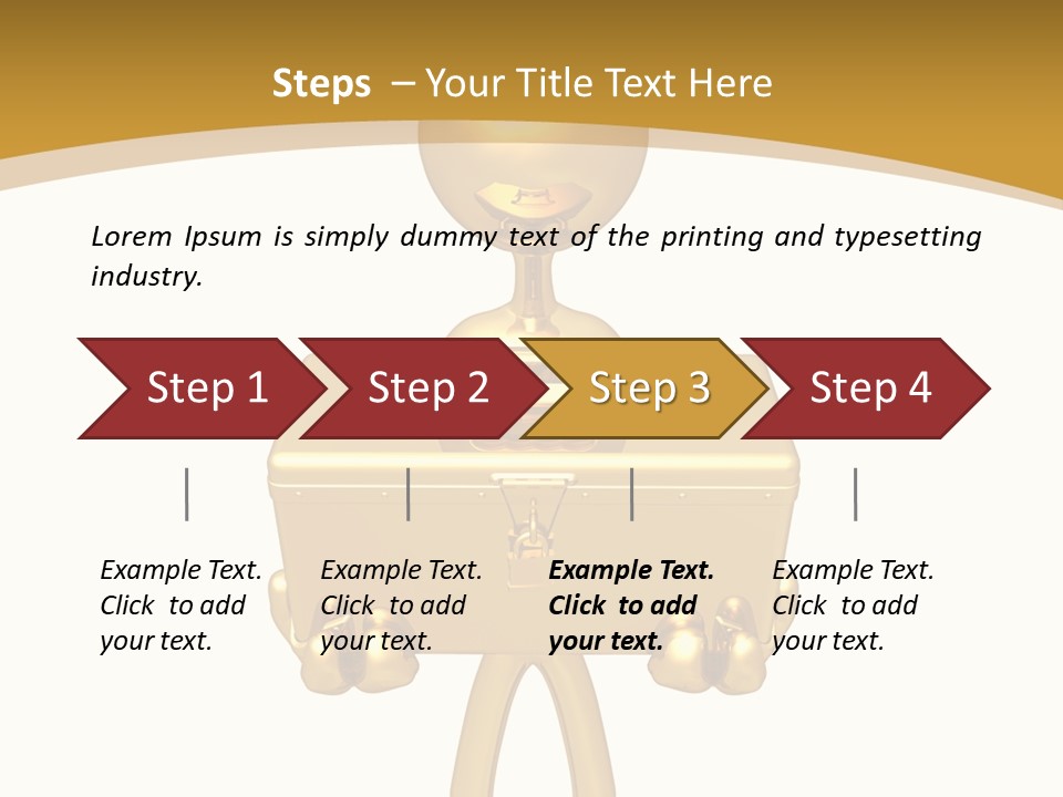 Person Presentation Illustration PowerPoint Template
